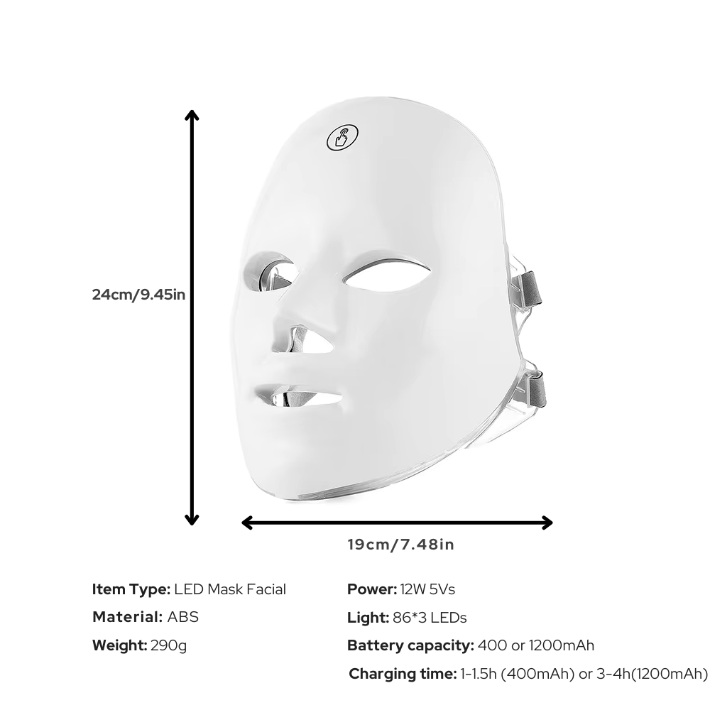 Wireless LED Light Therapy Mask